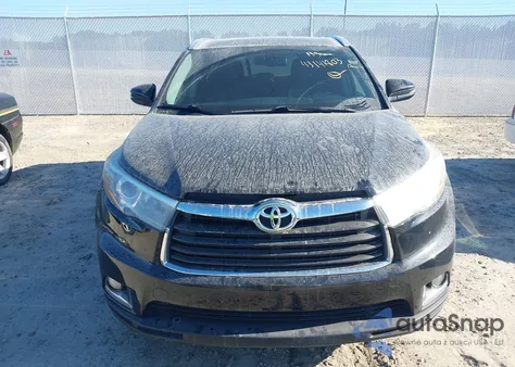 2016 Toyota Highlander Limited/Ltd Platinum z USA, uszkodzony, nr VIN 5TDDKRFH8GS349332